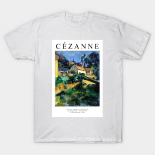 High Resolution Paul Cezanne Painting Turning Road at Montgeroult 1898 T-Shirt